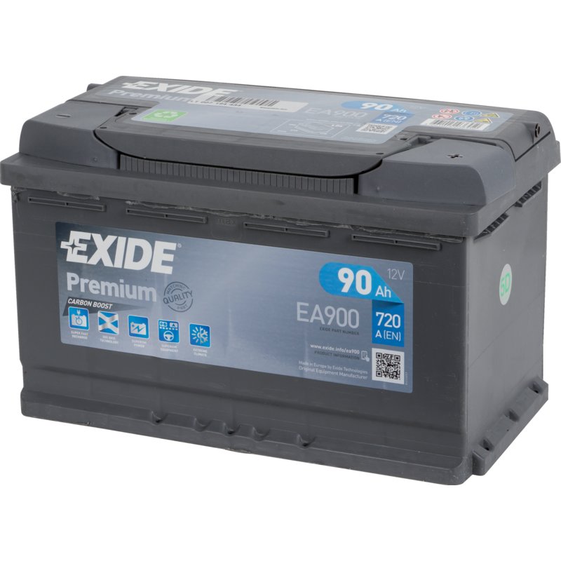 EXIDE Premium Carbon Boost EA900 Autobatterie 90Ah - Batterien