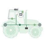 Véhicule tracteur ISOBUS