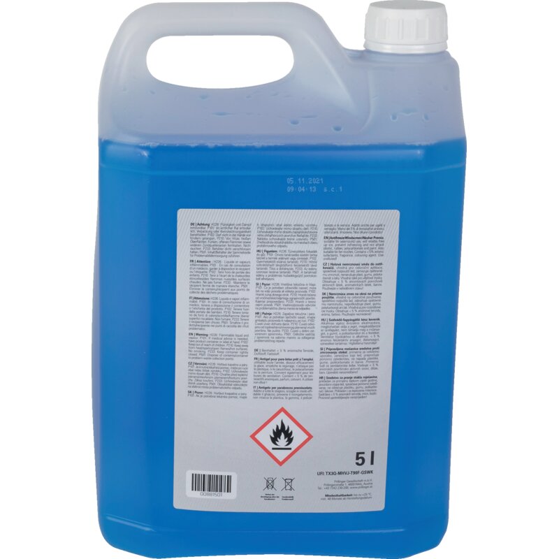 5 Liter Premium Scheibenfrostschutz - 60 Grad
